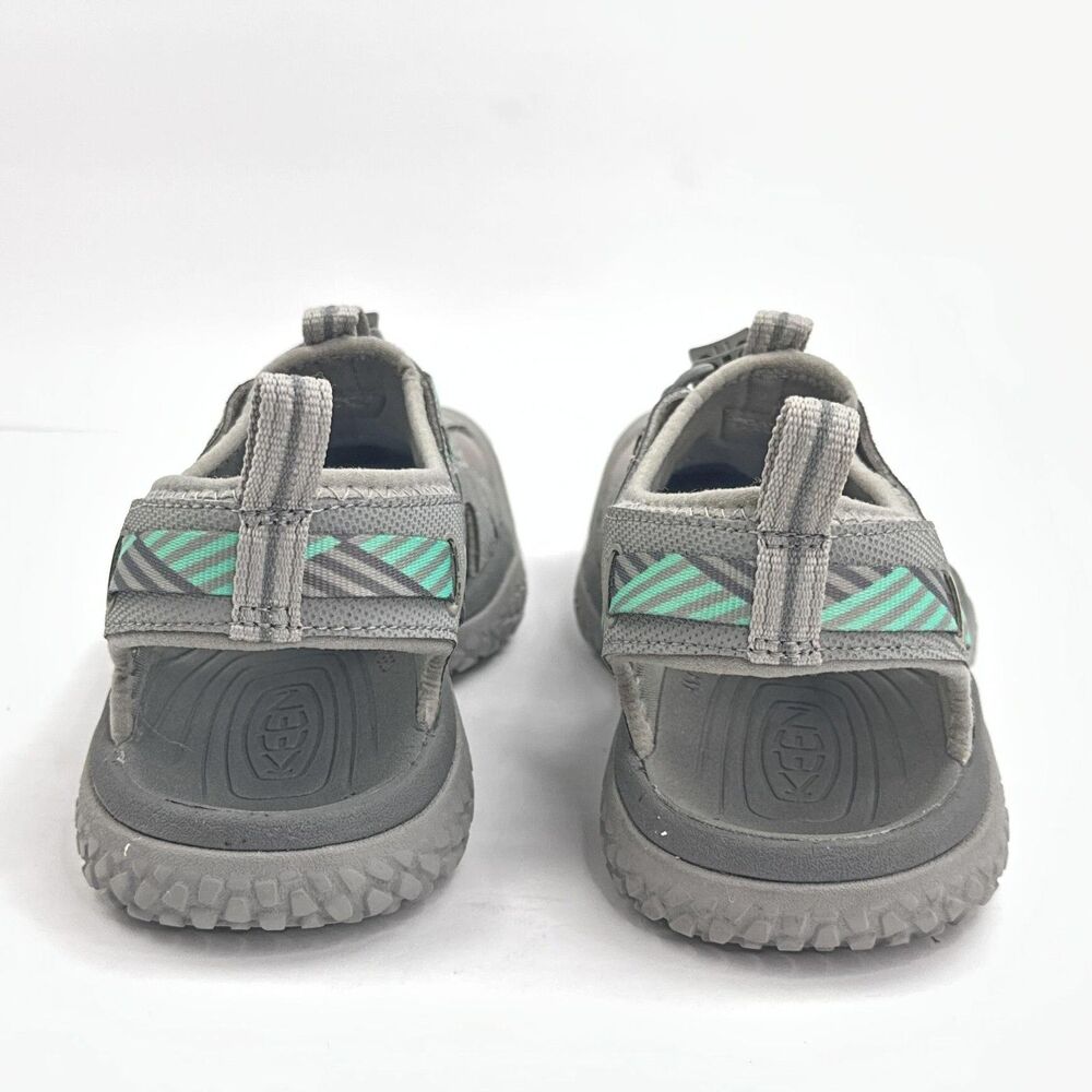 KEEN SOLR Sandals Womens 6.5 Gray Ocean Fisherman Water Hiking Shoes Closed Toe - Picture 6 of 12